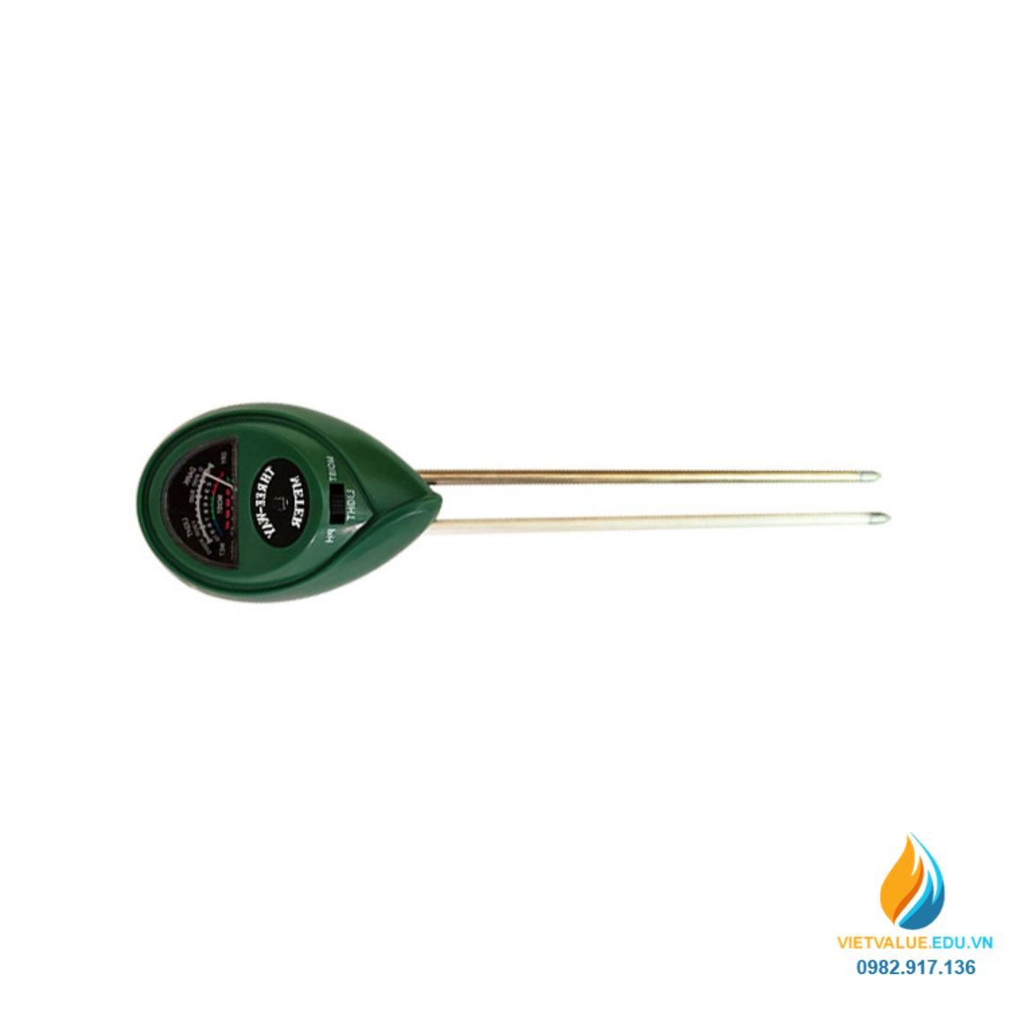 Máy đo độ ẩm đất đa năng FXP001 đo độ PH, độ chiếu sáng, độ ẩm đất, không dùng pin