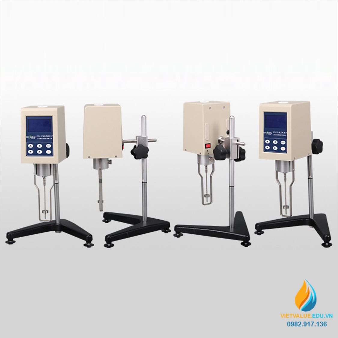 Máy đo độ nhớt NDJ-9S, hiển thị LCD, khoảng hoạt động từ 0 đến 10000mpa.s