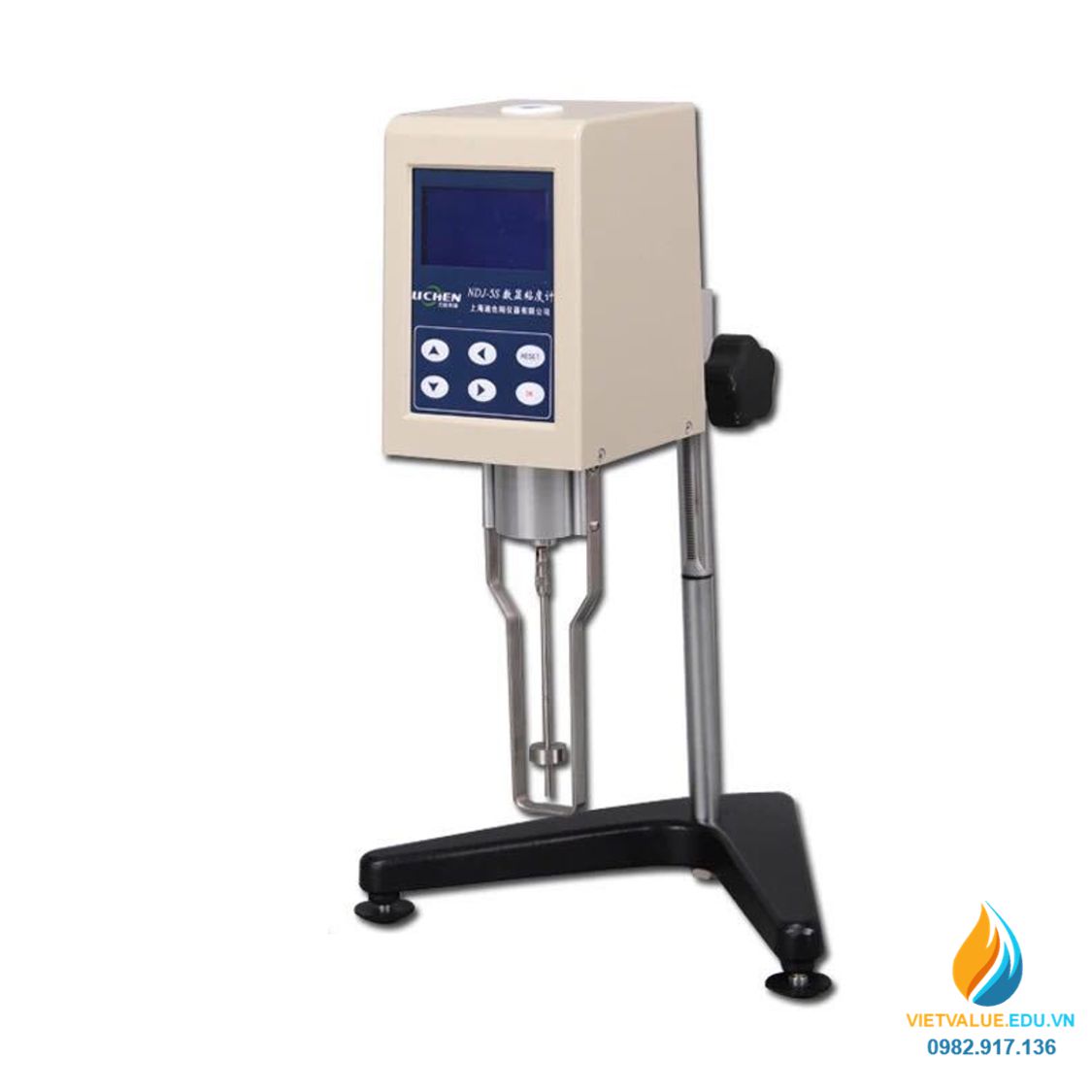 Máy đo độ nhớt NDJ-9S, hiển thị LCD, khoảng hoạt động từ 0 đến 10000mpa.s