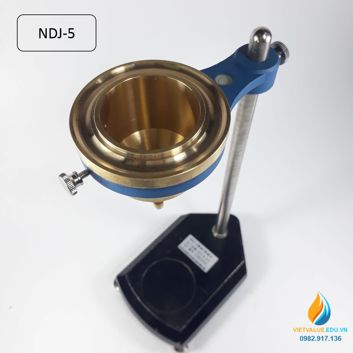 Máy đo độ nhớt NDJ-5 loại 4 ly phủ nhớt, nhớt kế đường kính 4mm