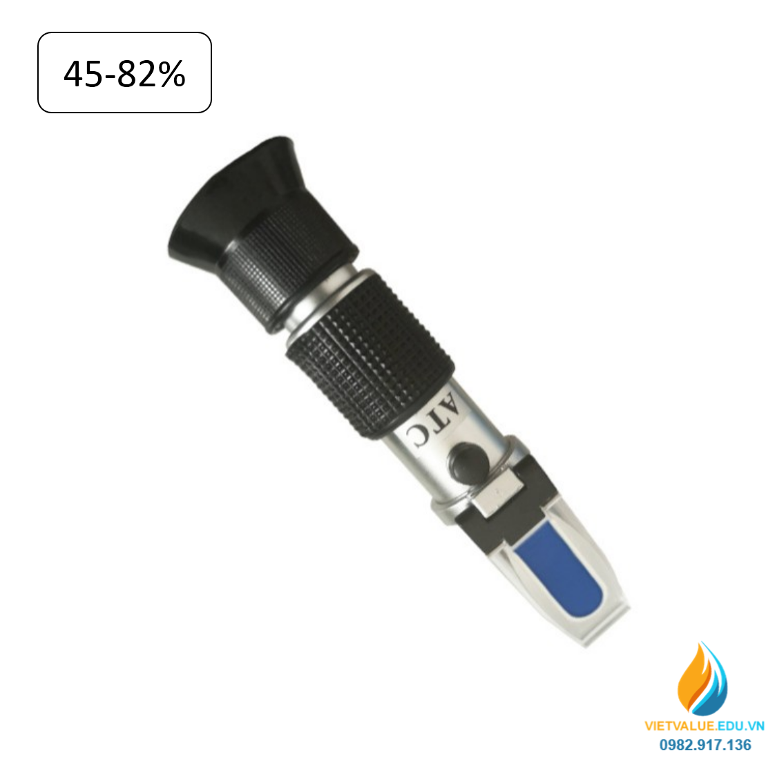 Máy đo khúc xạ cầm tay FXP021 đo độ đường 45-82% tự động bù nhiệt ATC