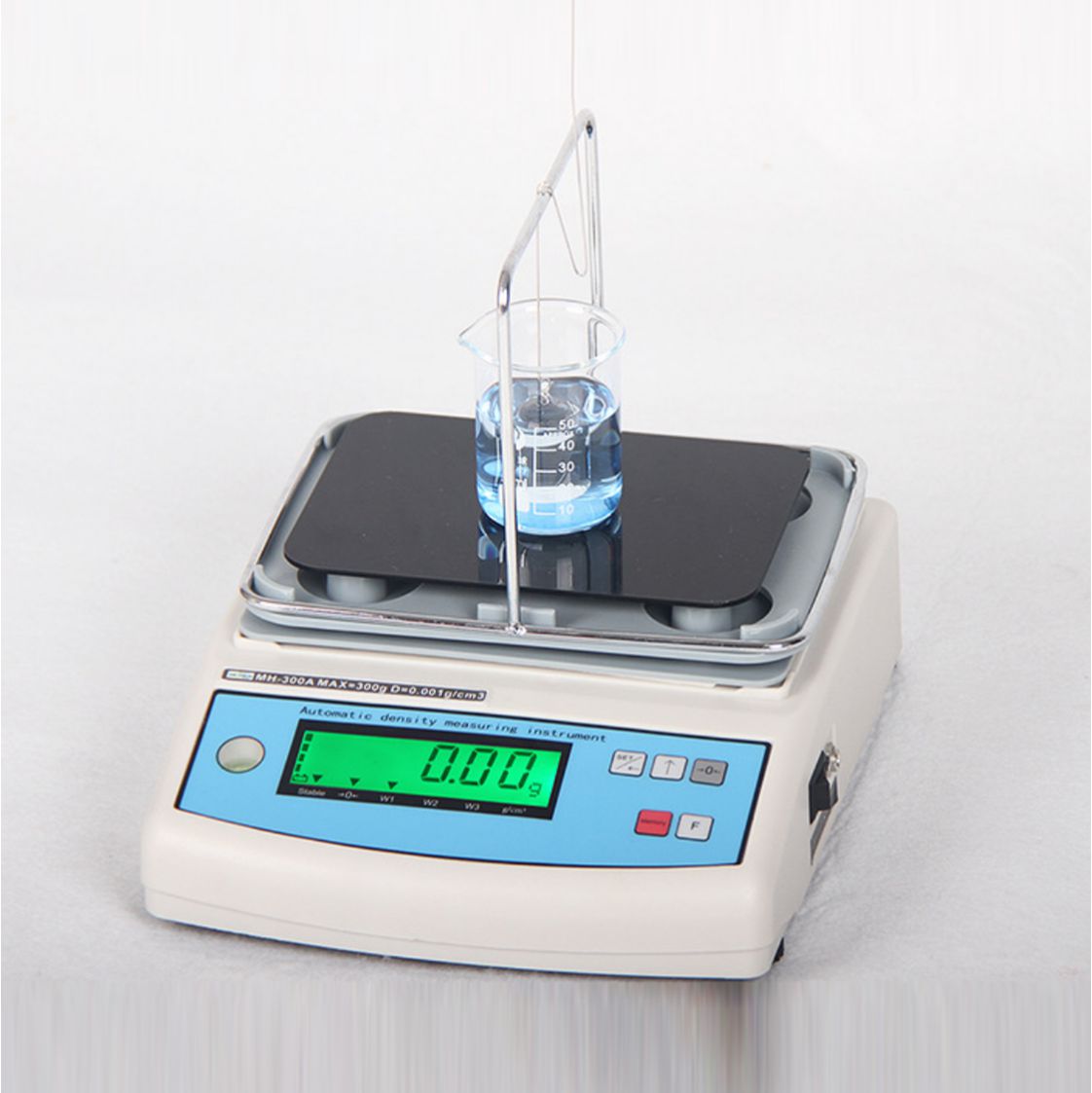 Máy đo mật độ XF300L, khối lượng phân tích 300gam, độ chia 0.005g, hiển thị LCD