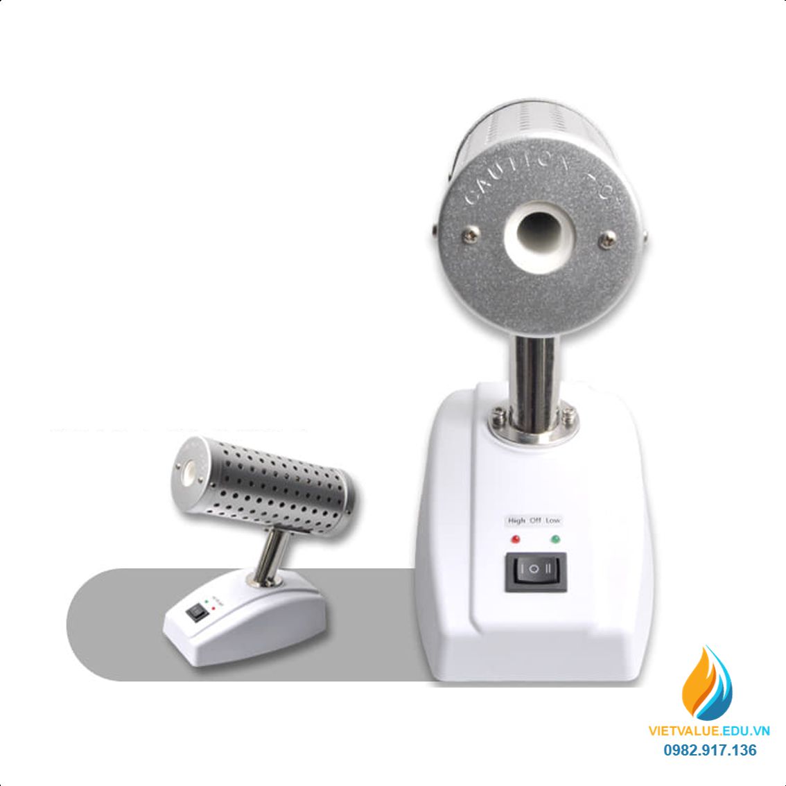 Máy khử trùng nhiệt tia hồng ngoại đường kính tia 14mm DS800