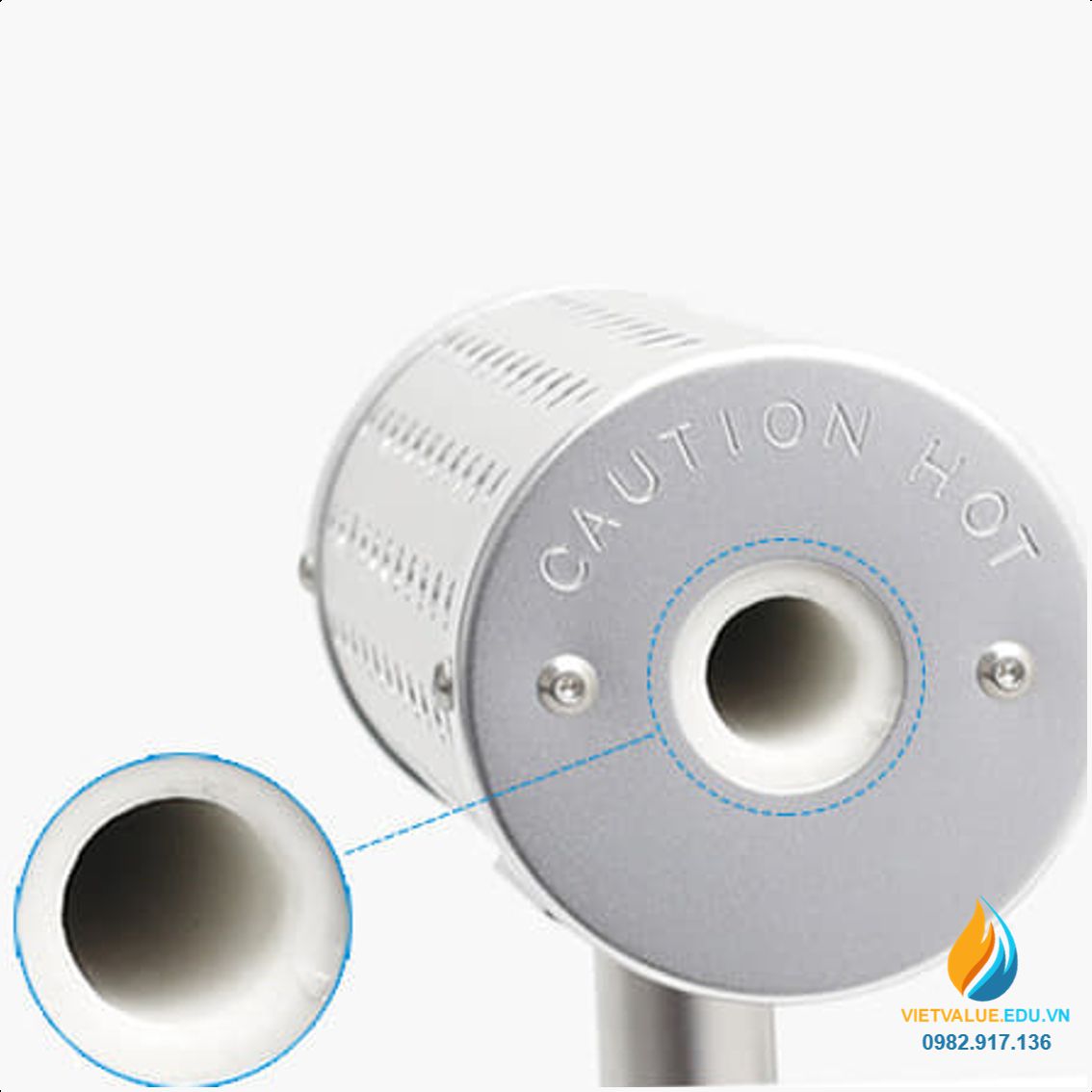 Máy khử trùng nhiệt tia hồng ngoại đường kính tia 14mm DS800