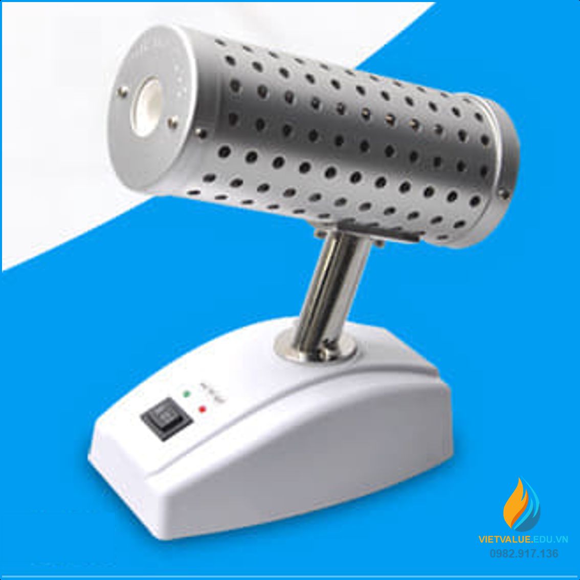 Máy khử trùng nhiệt tia hồng ngoại đường kính tia 14mm DS800