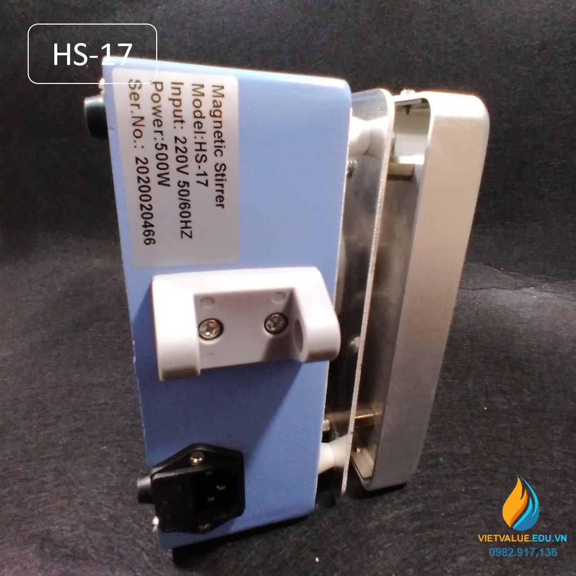 Máy khuấy từ JOAN HS-17 gia nhiệt, tiêu chuẩn xuất khẩu Châu Âu