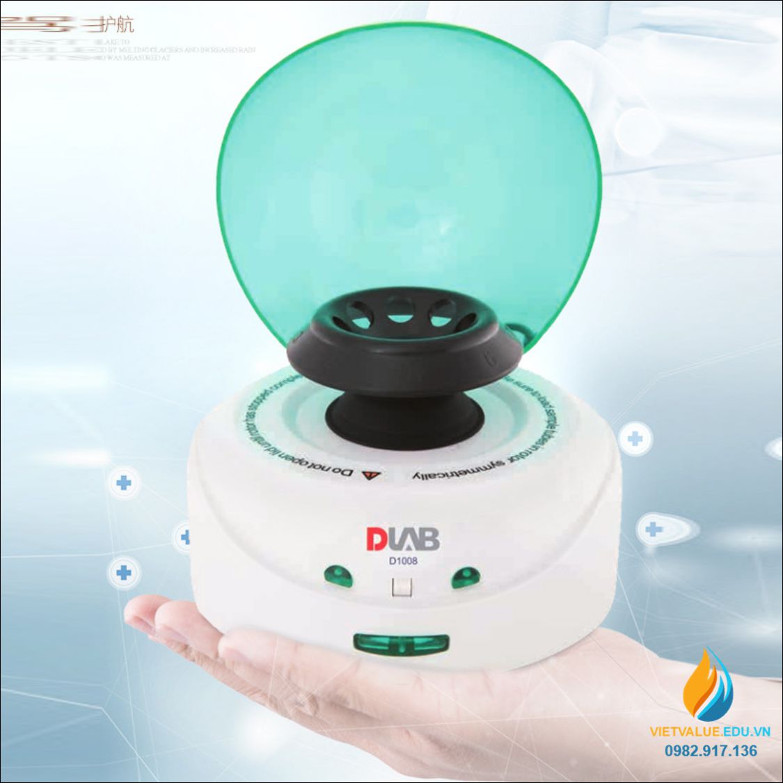 Máy lắc trộn Dlab Mỹ model MX-E tốc độ 3000rpm, công suất 60W