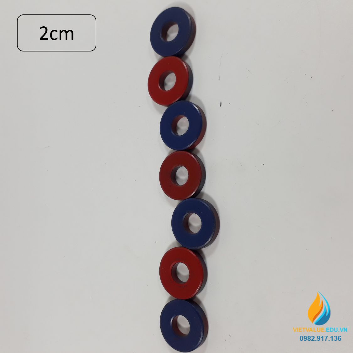 Nam châm tròn, nam châm dạng tròn đường kính 3cm, nghiên cứu từ tính