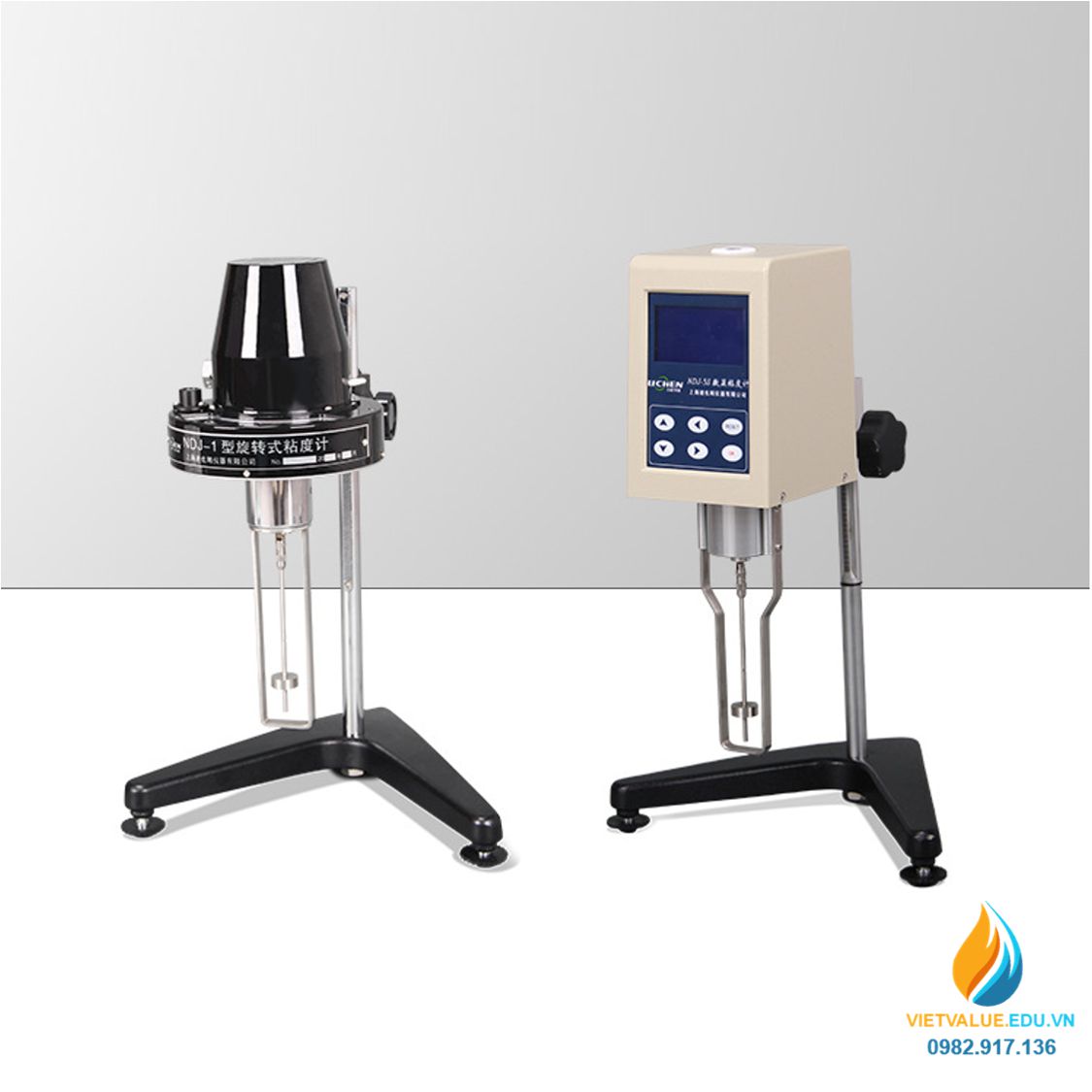 Máy đo độ nhớt NDJ-1, hiển thị cơ, khoảng hoạt động từ 0 đến 10000mpa.s