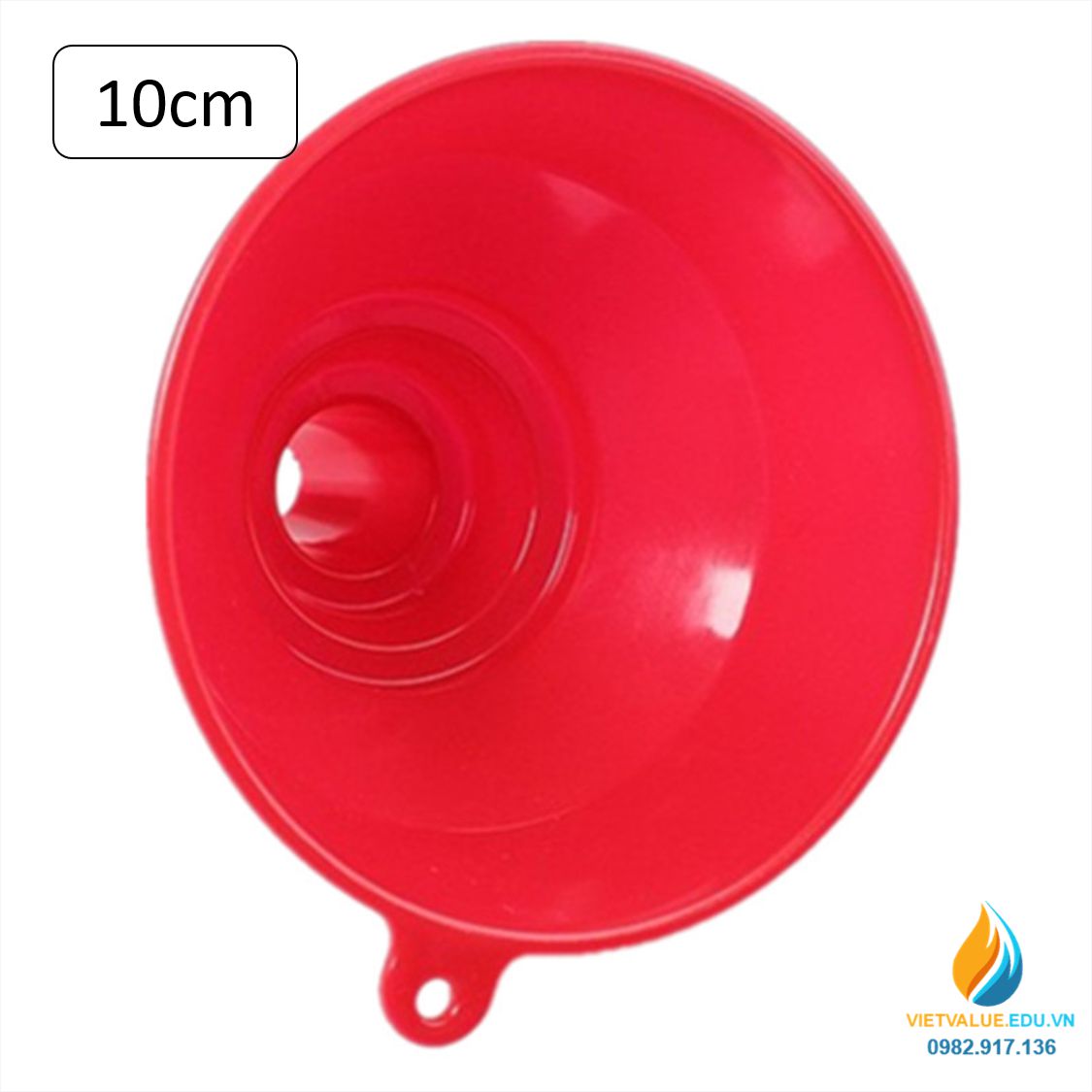 Phễu nhựa có màng lọc 10cm