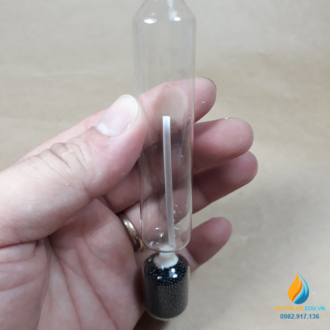 Tỷ trọng kế 1.6-1.7, tỷ trọng kế thủy tinh phòng thí nghiệm, vạch chia chính xác cao