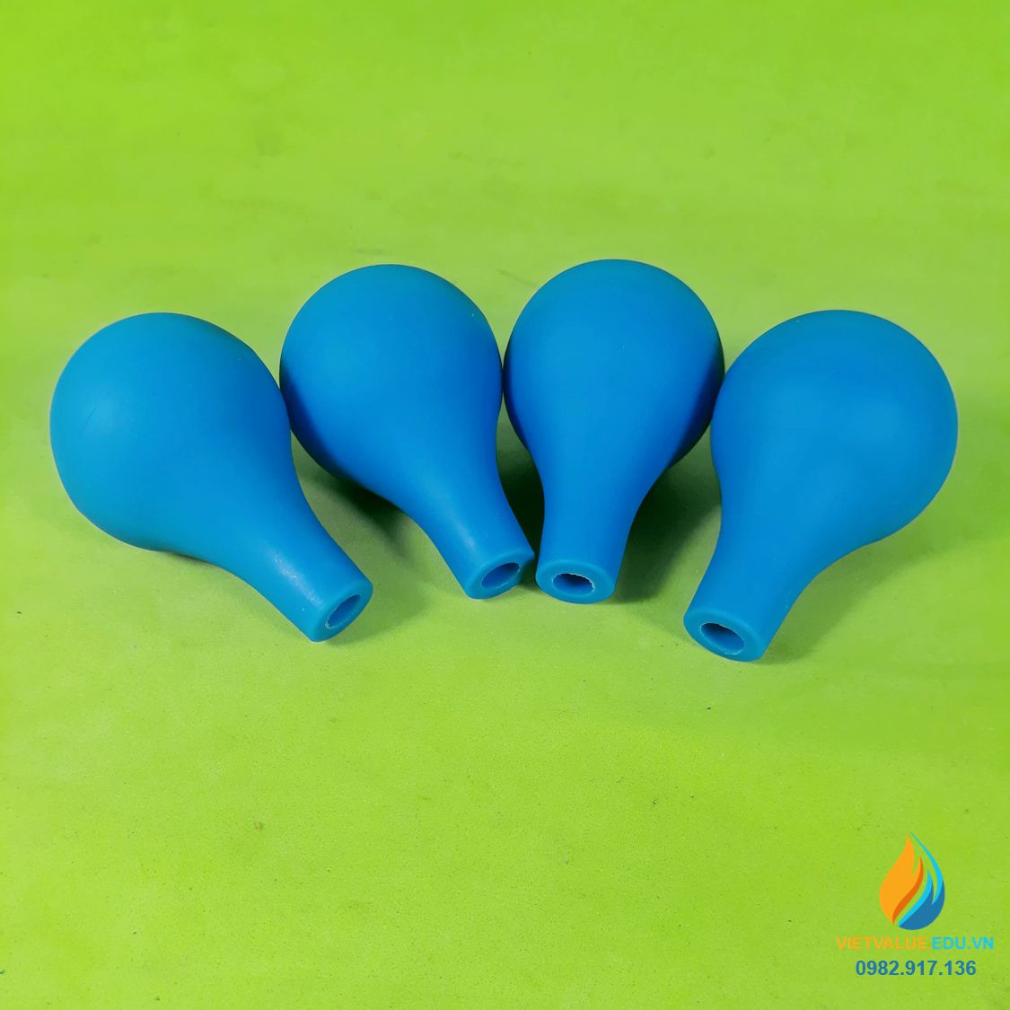 Quả bóp cao su dùng cho pipet hút thủy tinh, dung tích hút 10ml