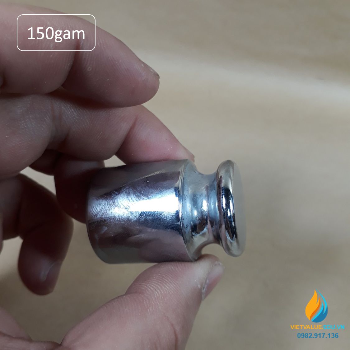 Quả nặng định lượng 150gam, quả cân 150gam độ chính xác cao