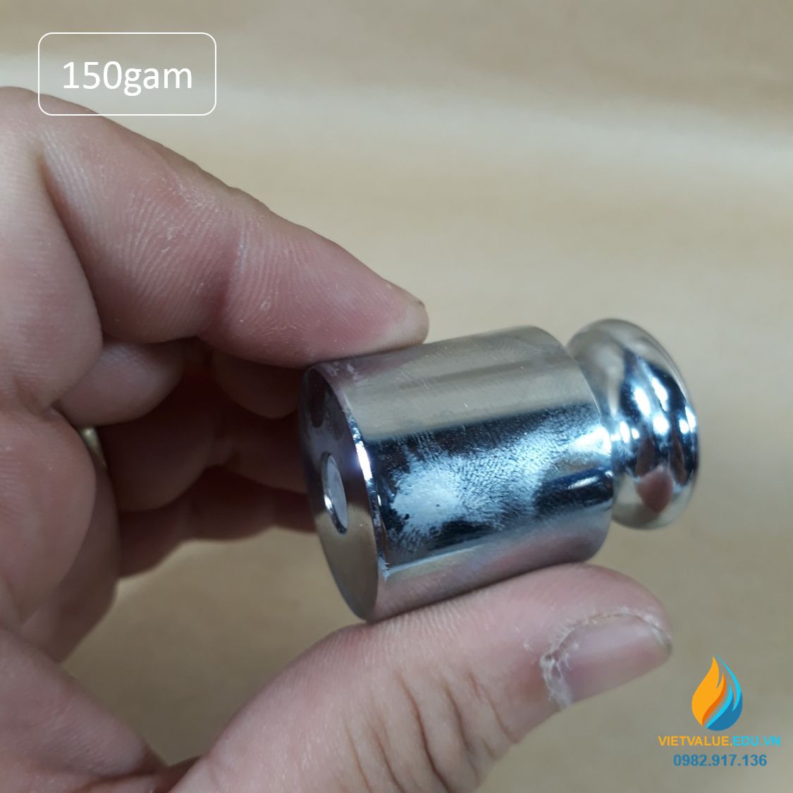 Quả nặng định lượng 150gam, quả cân 150gam độ chính xác cao