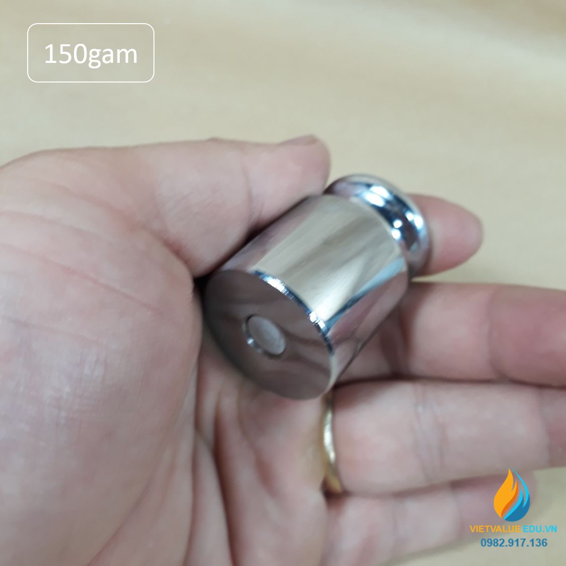 Quả nặng định lượng 150gam, quả cân 150gam độ chính xác cao
