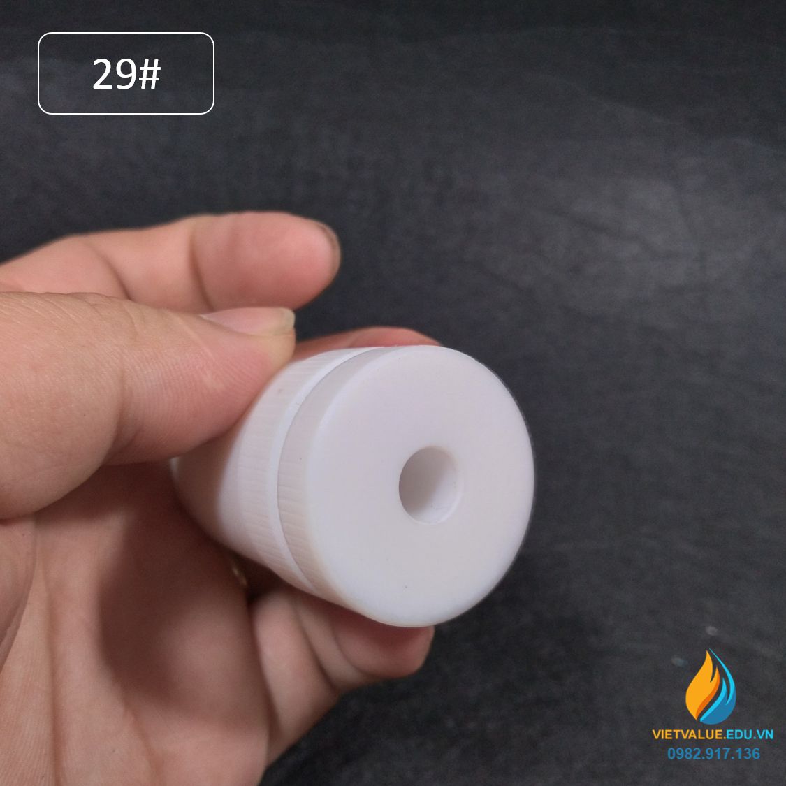 Bộ thí nghiệm PTFE stopper cổng 29 Nút khóa bằng nhựa PTFE