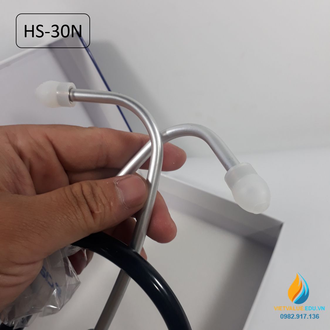 Ống nghe bác sĩ HS-30N, dụng cụ phòng thí nghiệm stem cho học sinh