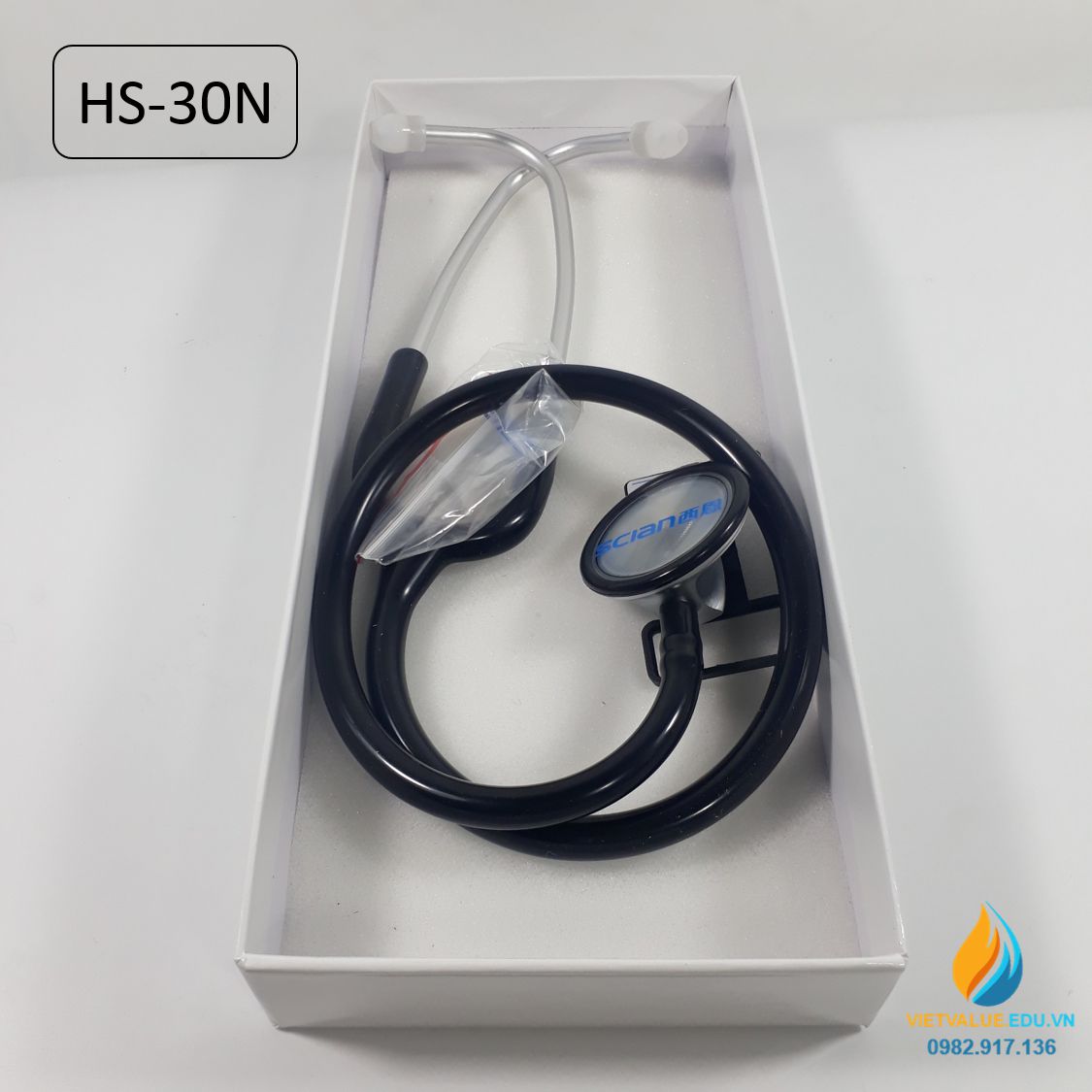 Ống nghe bác sĩ HS-30N, dụng cụ phòng thí nghiệm stem cho học sinh