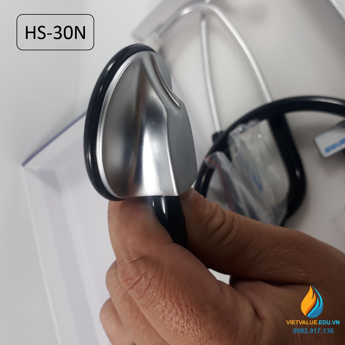 Ống nghe bác sĩ HS-30N, dụng cụ phòng thí nghiệm stem cho học sinh