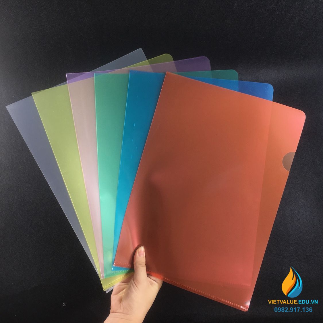 Tấm lọc sắc màu tím kích thước 31x22cm, kính lọc màu thí nghiệm