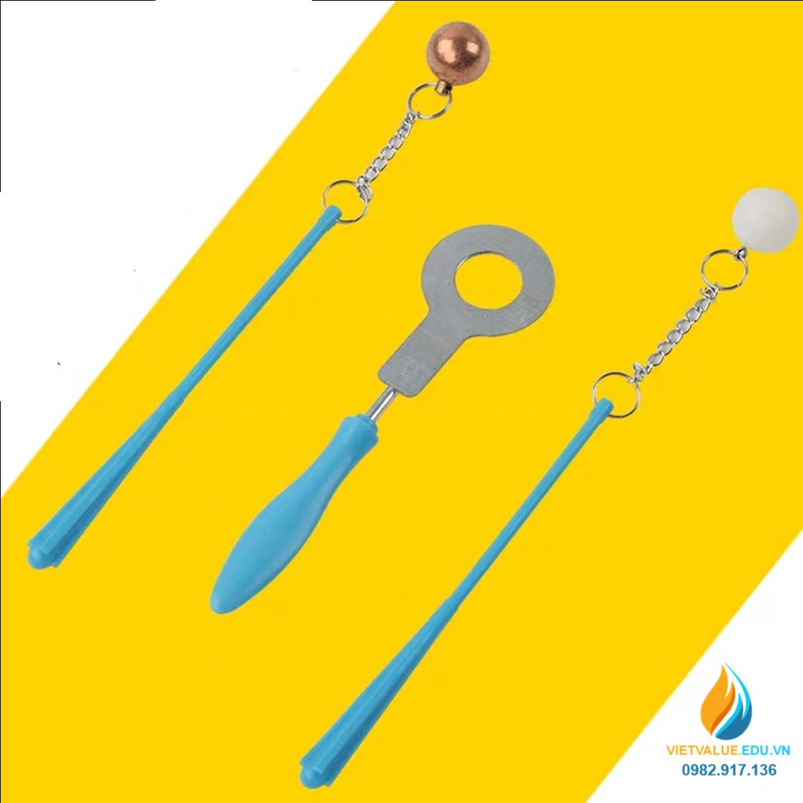 Bộ dụng cụ thực hành tính dãn nở nhiệt J29019, định tính giãn nở nhiệt kim loại