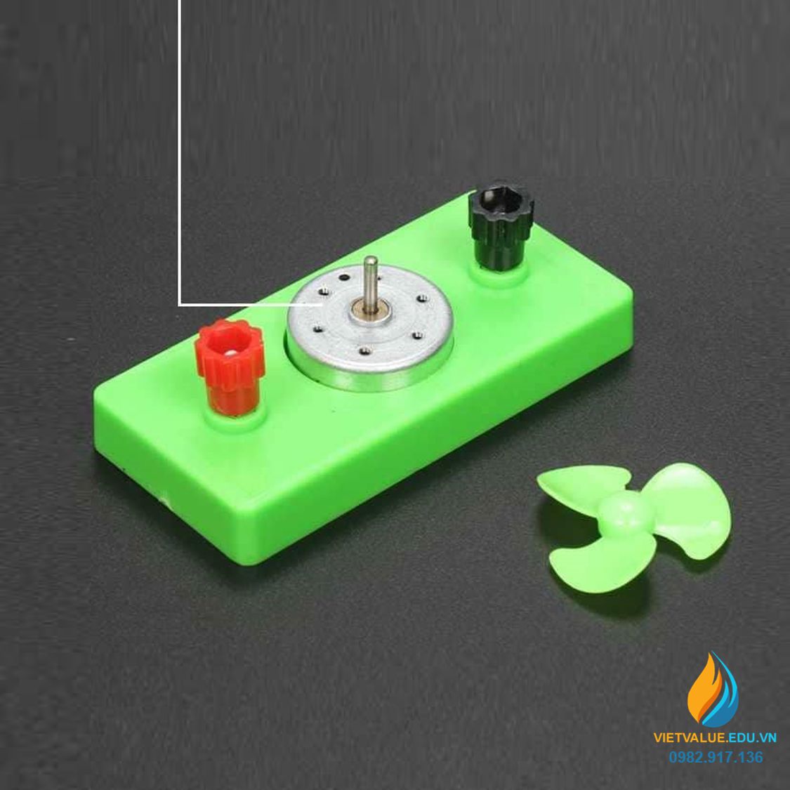 Thiết bị tiêu thụ điện trong mạch, quạt gió chạy moto