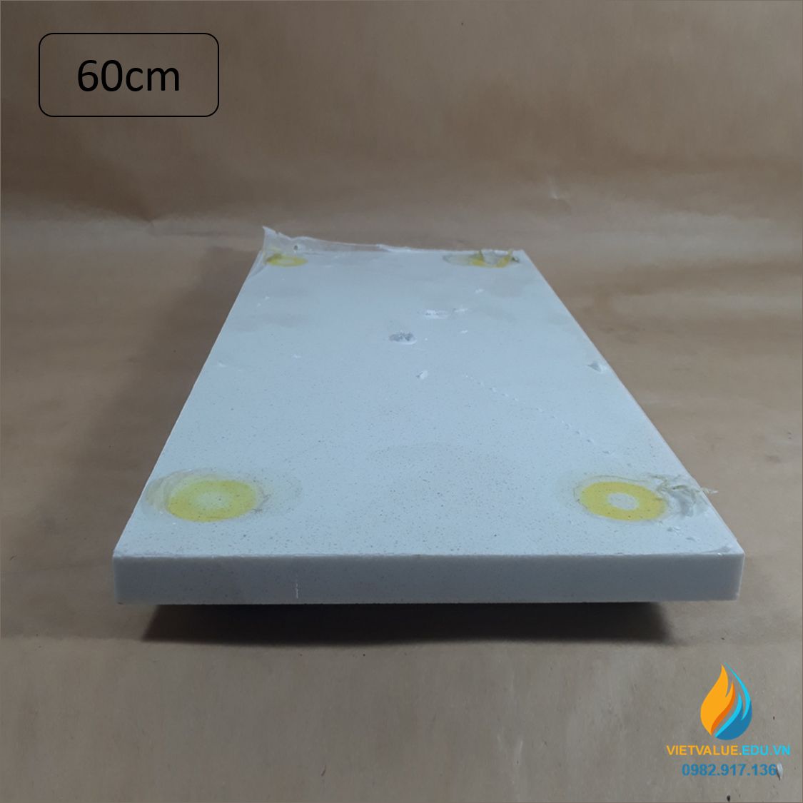 Bộ giá đỡ thí nghiệm đế bản đá cẩm thạch, trục Inox cao 60cm, đường kính 1cm, vững chắc