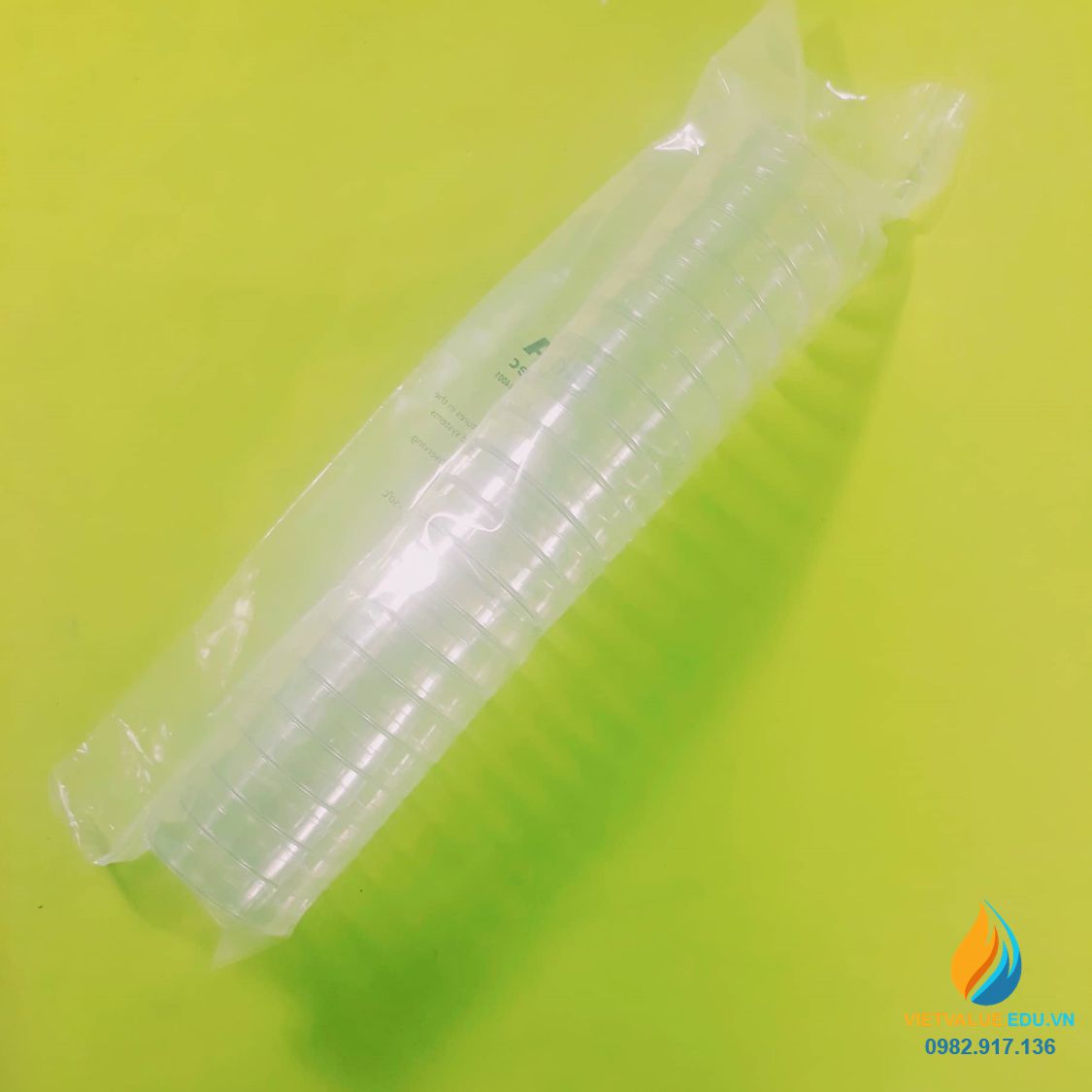 Túi 10 đĩa petri nhựa tiệt trùng hãng Biologix Mỹ, đường kính đĩa 90mm