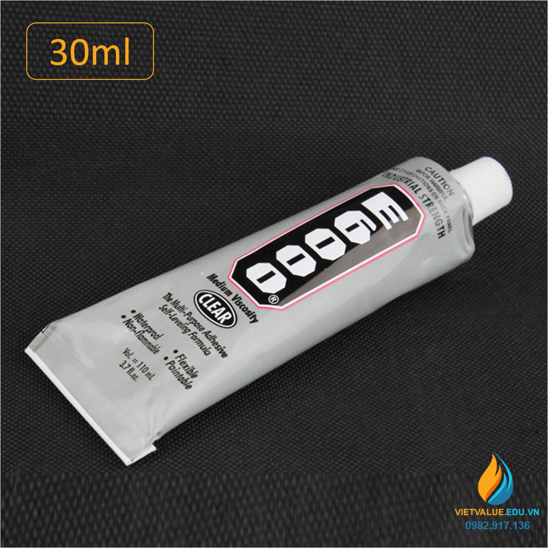 Tuýp keo DIY JRE600 dung tích 30ml gắn linh kiện điện tử thiết bị phòng sạch