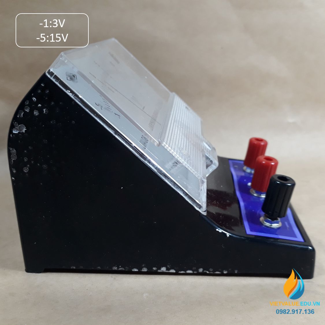 Vôn kế J0408 đo điện áp DC phạm vi đo từ -1 đến 3V hoặc -5 đến 15V, ampe kế ghép mạch điện