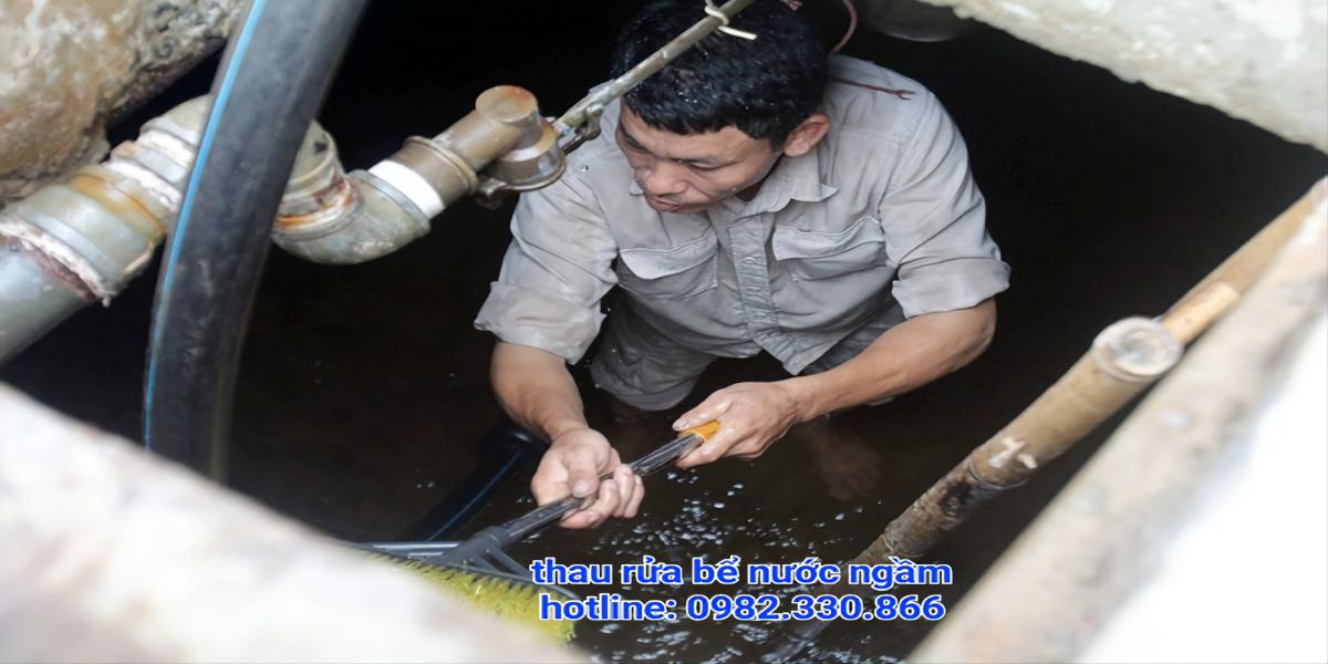 thau rửa bể nước sạch giá rẻ