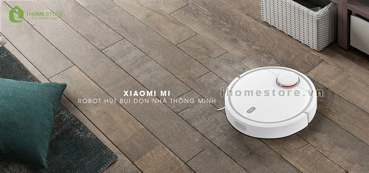 Robot hút bụi thông minh Xiaomi Mi - ihomestore.vn