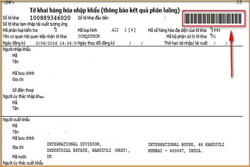 Thế nào là tờ khai hải quan