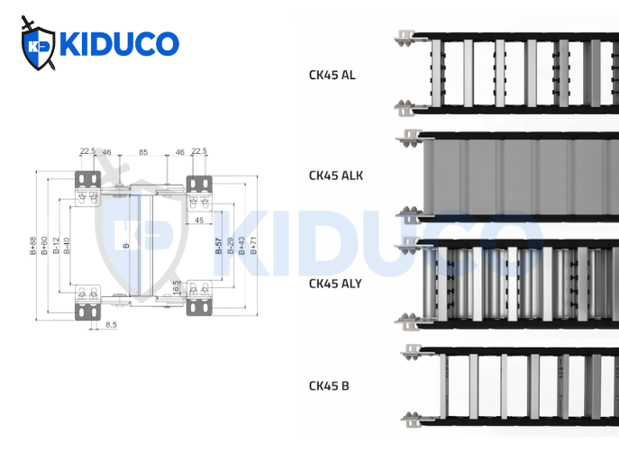 CK45 Plastic Heavy Serie with AL