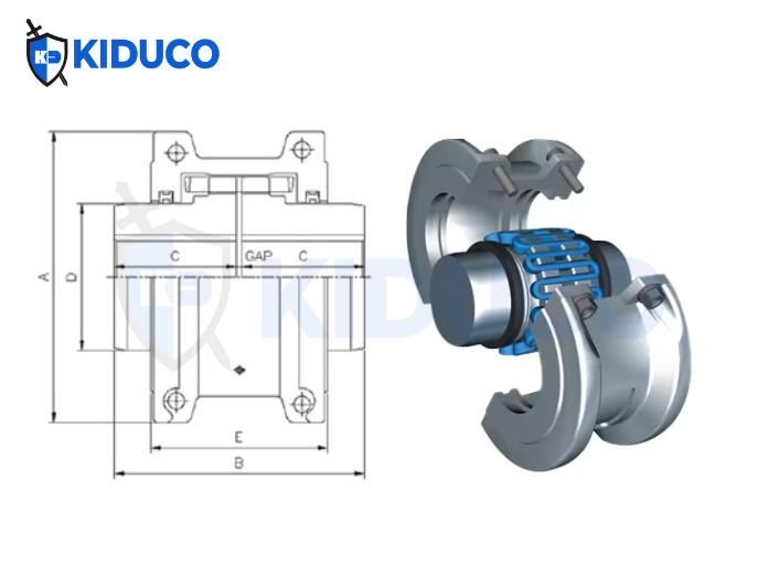 Khớp nối bánh răng JAC Gear Coupling