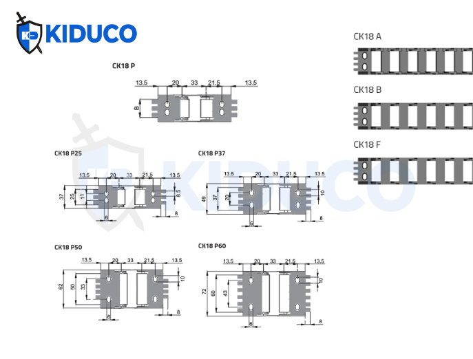 CK18 Plastic Light Serie