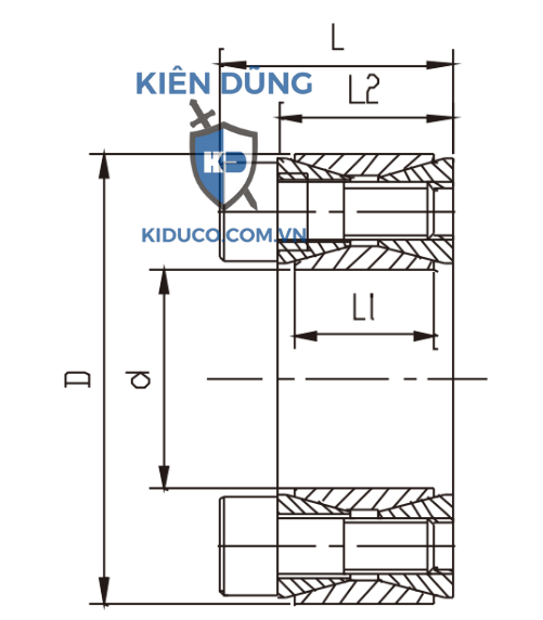bản vẽ kỹ thuật Khớp khóa trục REACH 01
