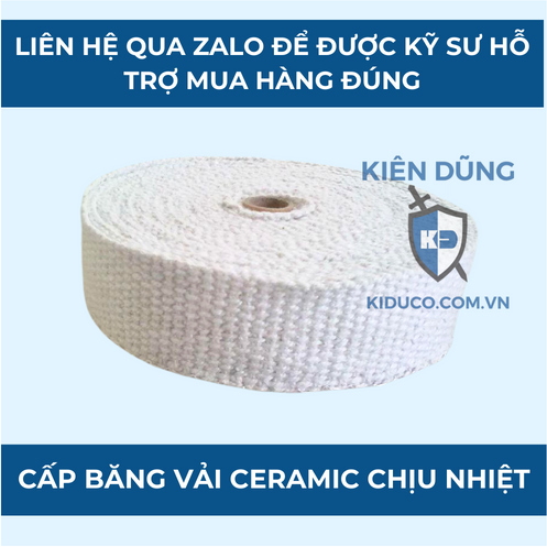 đặc tính nổi bật của vải sợi gốm chịu nhiệt