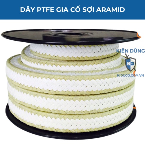 Dây tết chèn sợi aramid và PTFE được bôi trơn