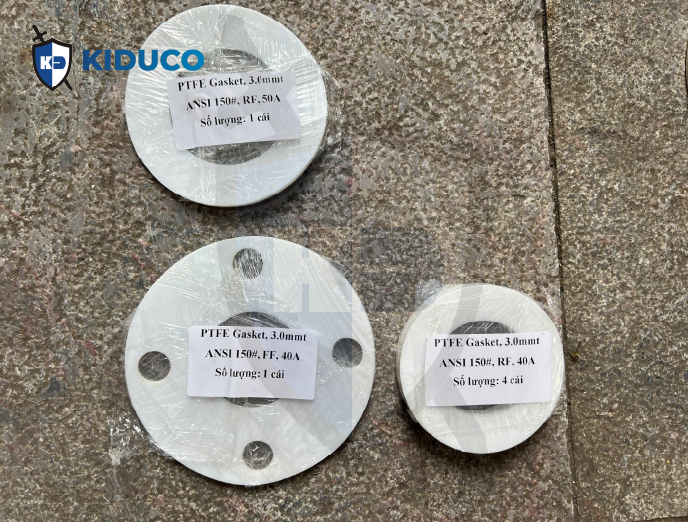 Gioăng PTFE mặt bích (Polytetrafluoroethylene)