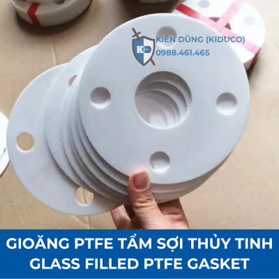 Gioăng PTFE pha Thủy tinh