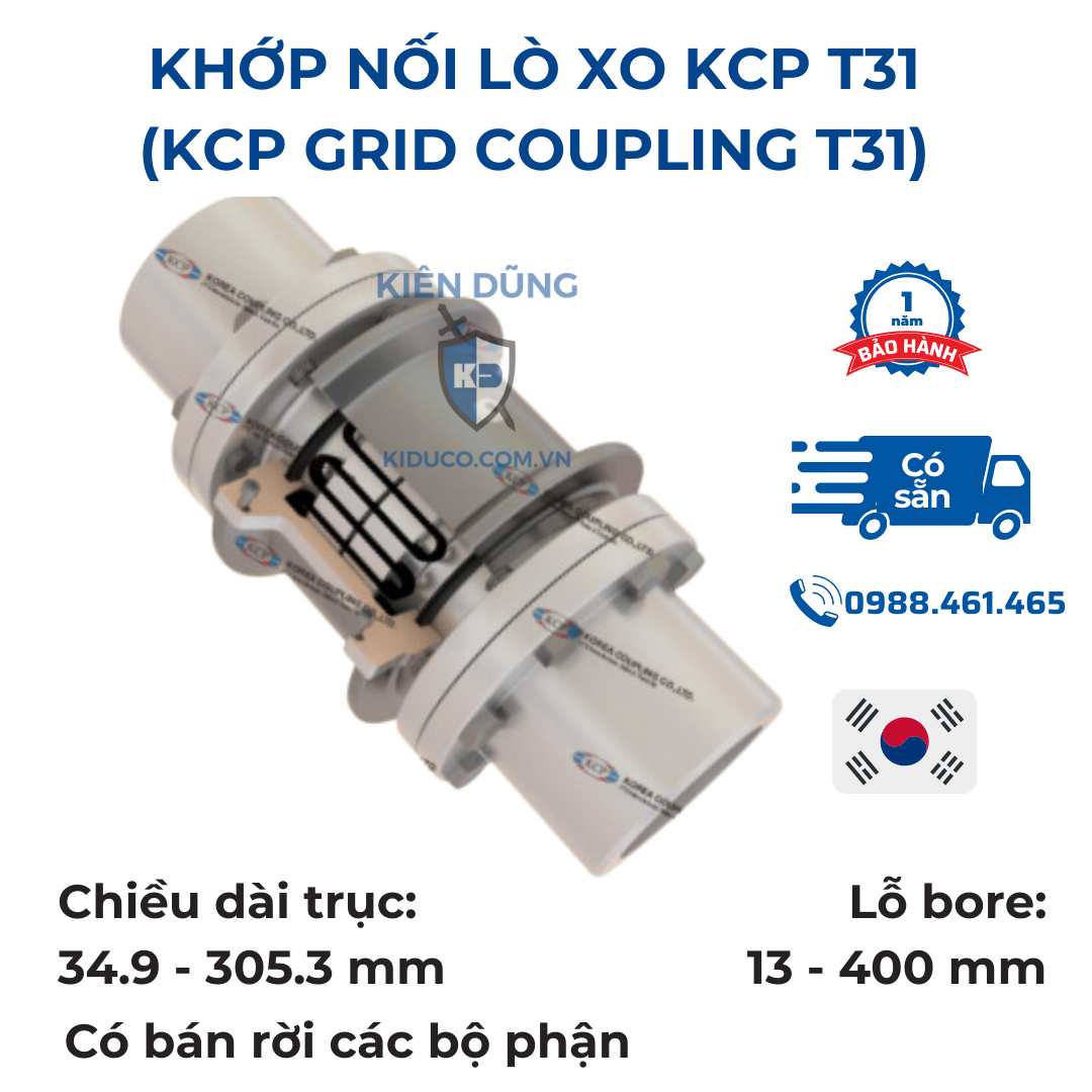 Khớp nối lưới lò xo T31