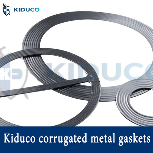 Corrugated metal gasket