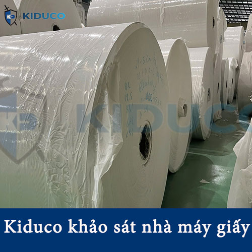 khảo sát nhà máy giấy