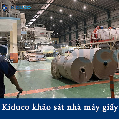 khảo sát nhà máy giấy