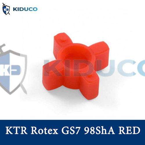 Vòng đệm giảm chấn Rotex GS7 KTR 98ShA màu đỏ
