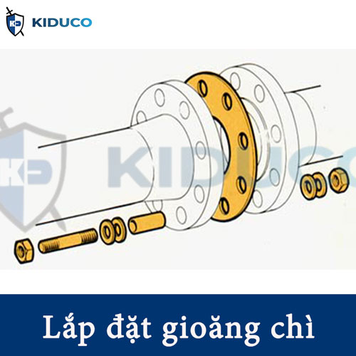 lắp đặt gioăng chì chịu nhiệt