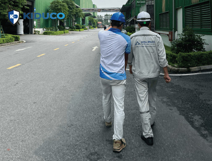 Nỉ bọc trục roller felt Kiên Dũng