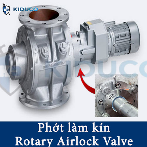 Phớt làm kín van quay khóa khí Rotary Airlock Valve