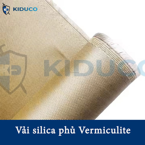 Vermiculite Coated Silica Fabric